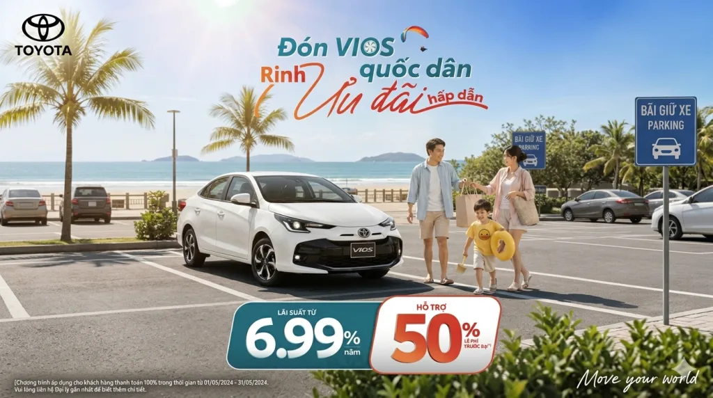 Đ&Oacute;N VIOS QUỐC D&Acirc;N, RINH ƯU Đ&Atilde;I HẤP DẪN
